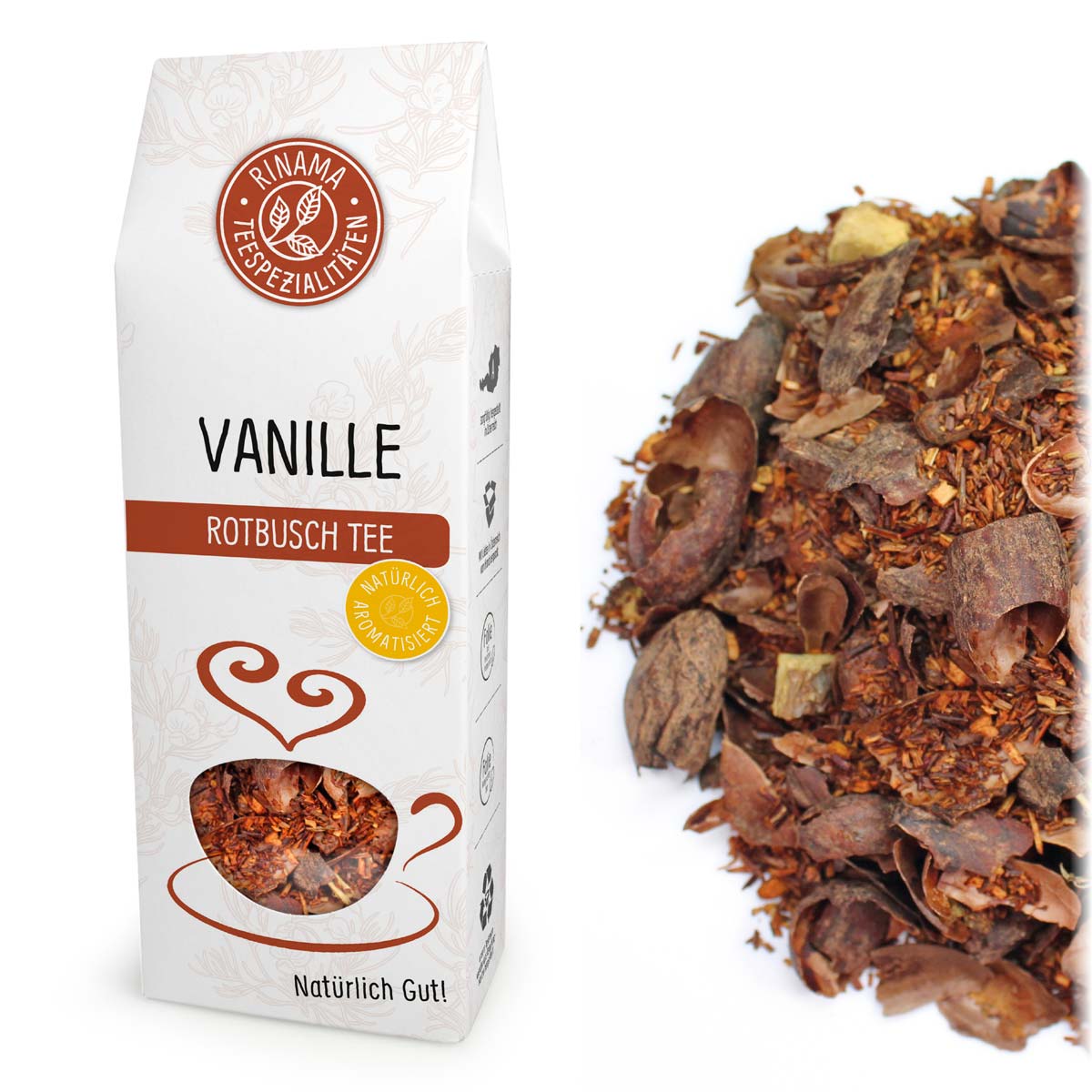 Vanille 100 g/Pkg natürlich aromatisierte Rotbuschteemischung A843D93D-690C-49C6-845B-A103FCC0C063.jpg