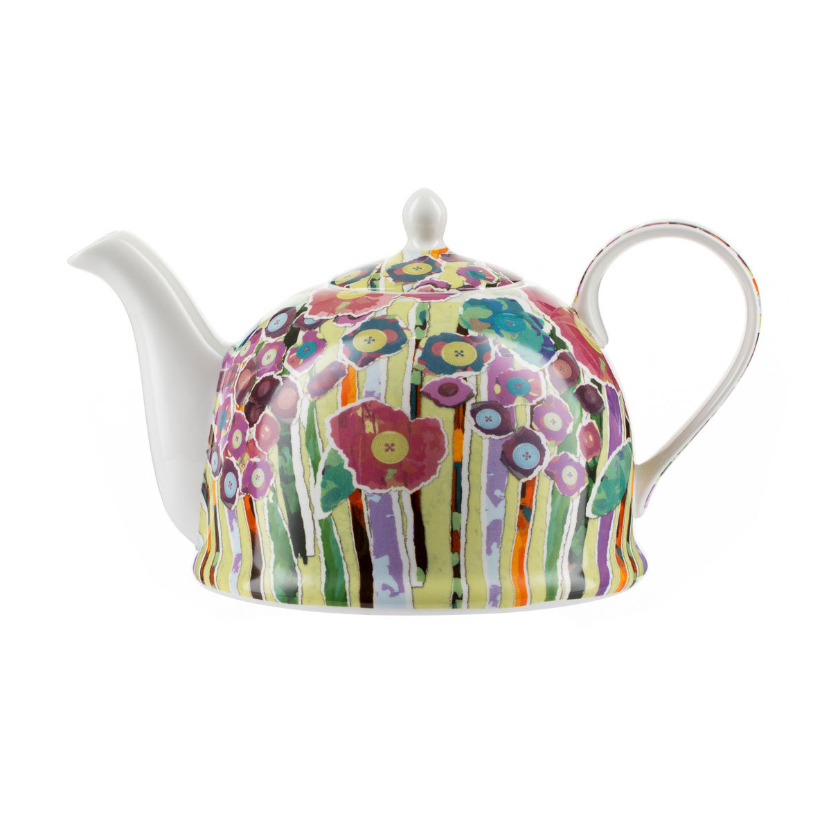 Kanne Brillantporzellan -Iglu- Dekor Farbige Knöpfe B777199F-82DE-421C-8201-B40D7F5C7F14.jpg