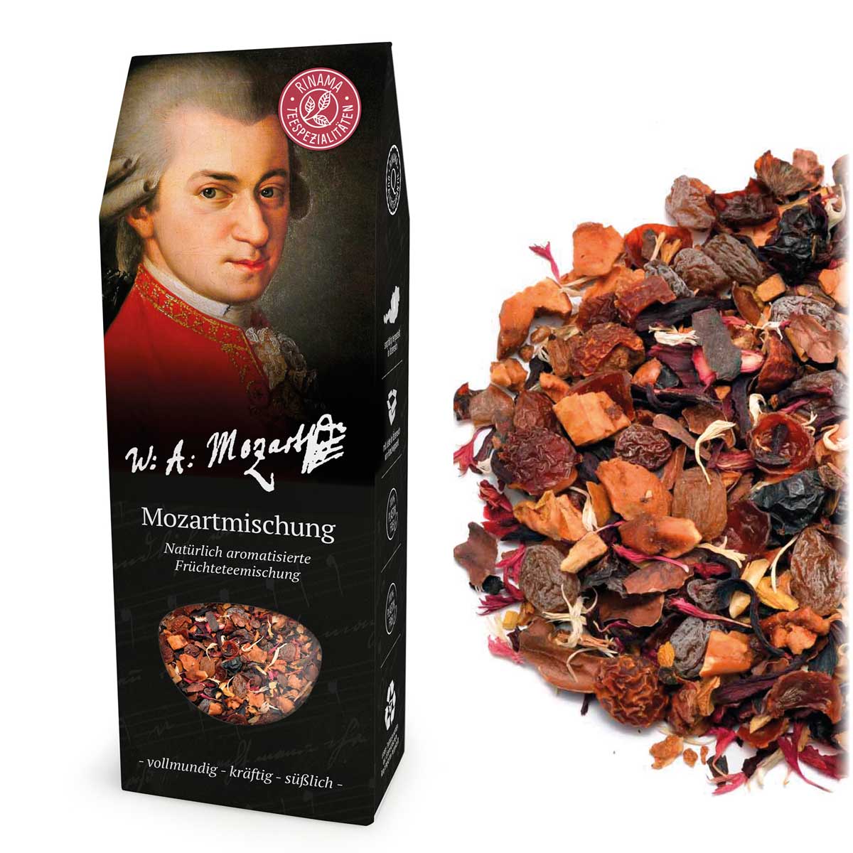 Mozart Mischung Marzipanschmaus 100 g/Pkg natürlich aromatisierte Früchteteemischung 2D861B9E-CE9D-4323-8D45-7DB23DC6216A.jpg