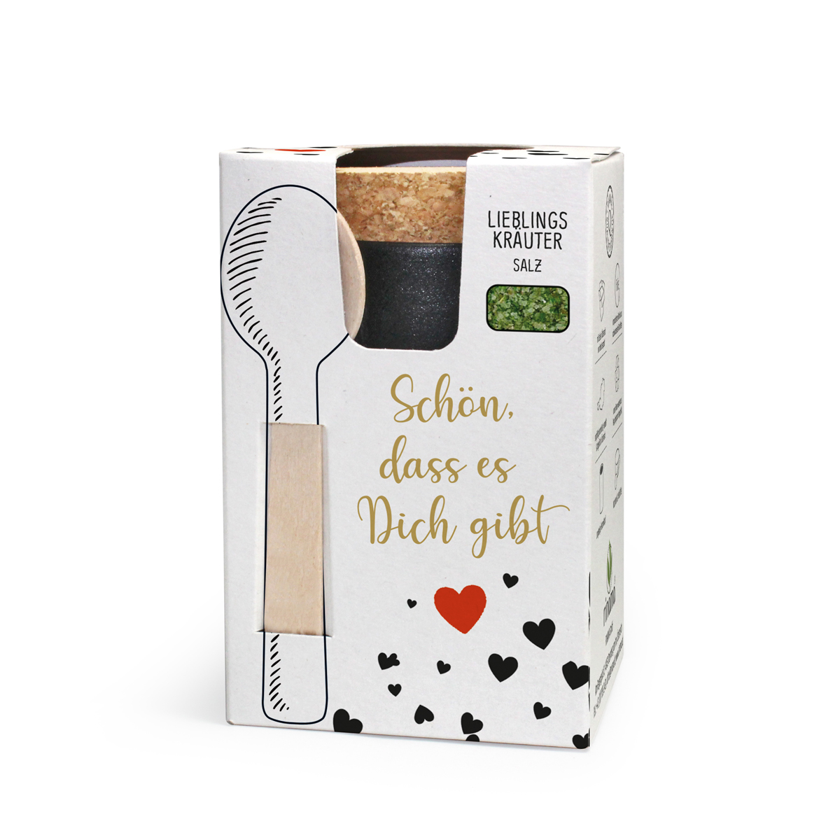 Pot - Schön, dass es Dich gibt - Lieblingskräutersalz 90g 9D0C3685-22CF-480C-ADE8-747731AD6F5E.jpg