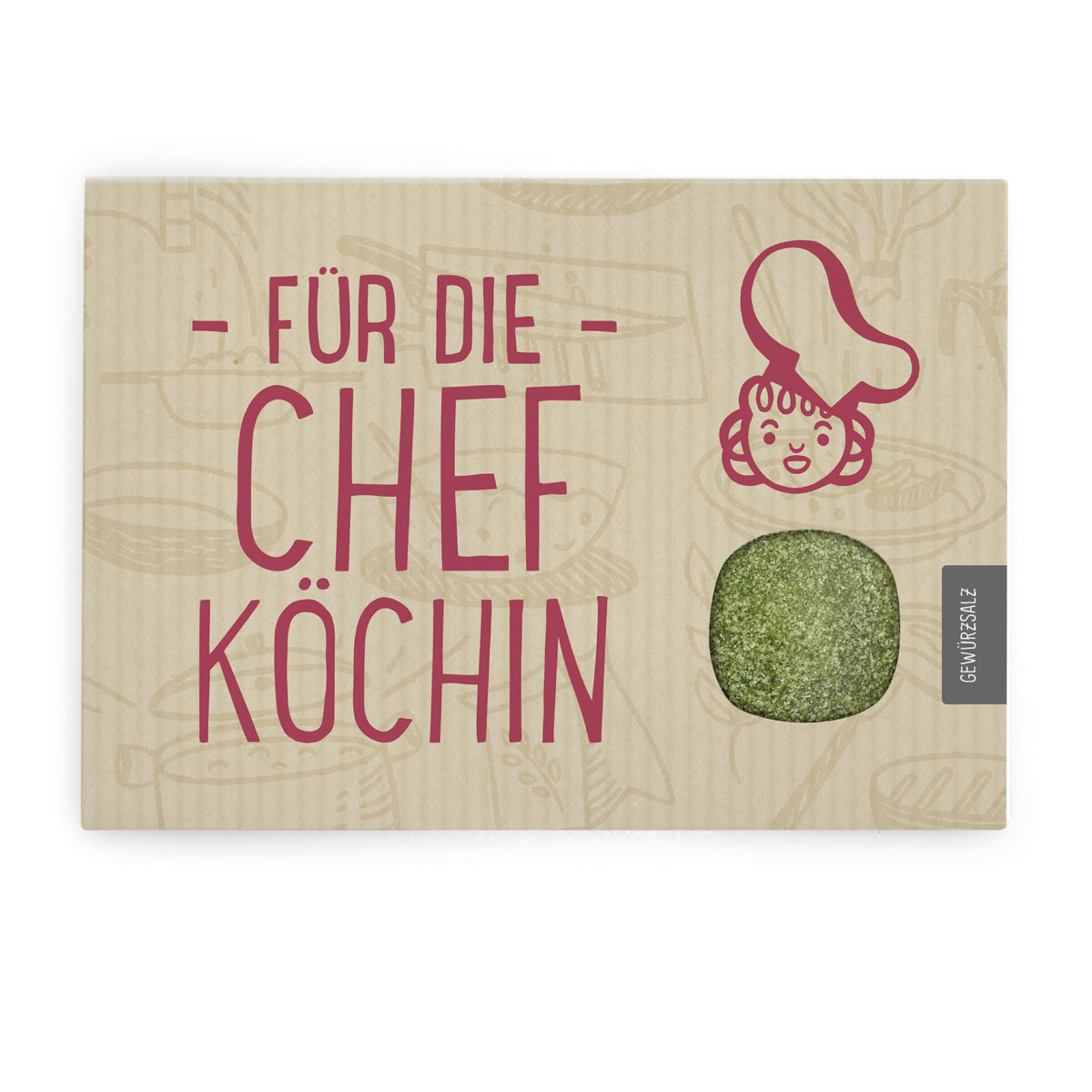 Für die Chefköchin - Grußkarte Gewürz DFE380AC-81FB-4732-90C2-5E3B17C0C4DE.jpg