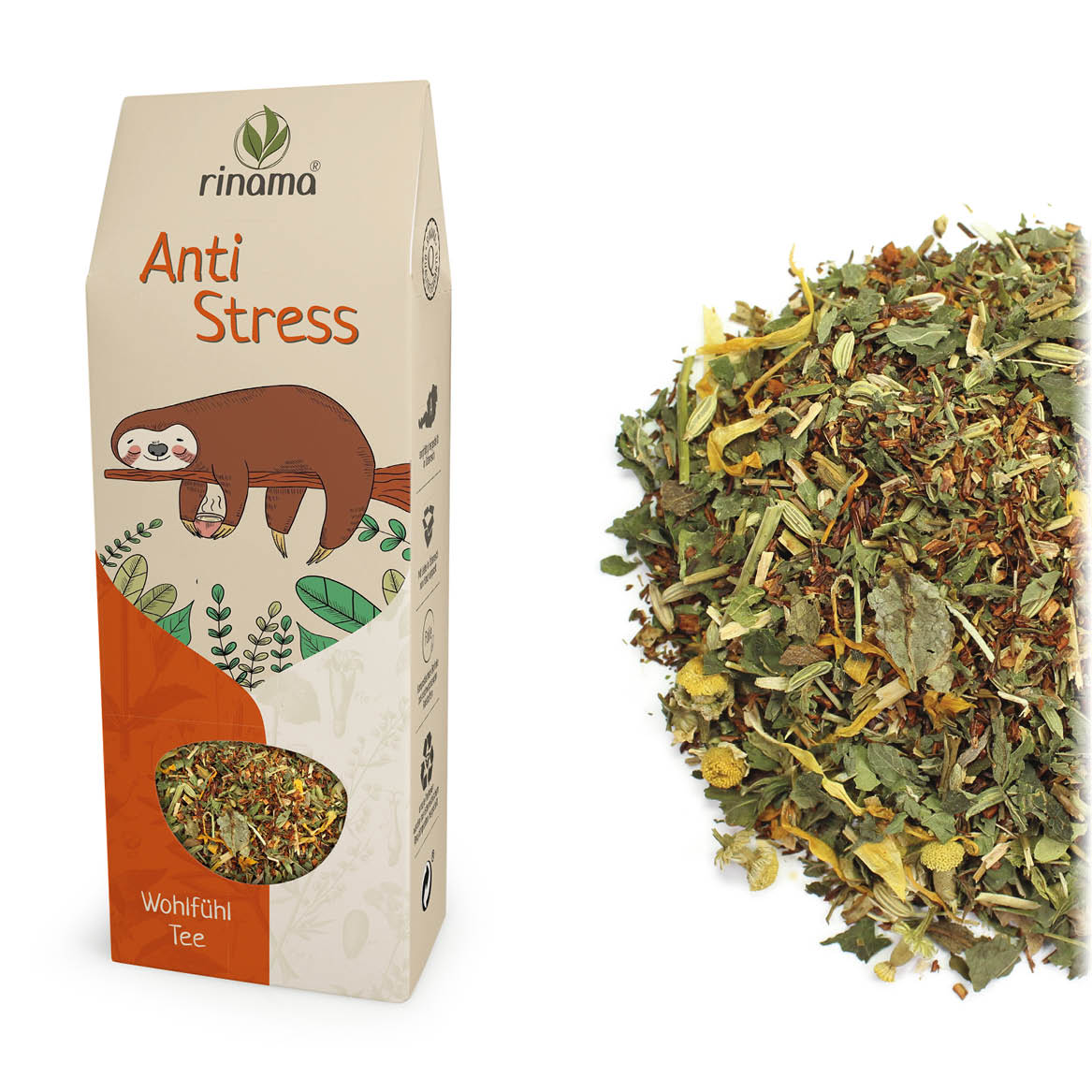 Anti Stress 90 g/Pkg natürlich aromatisierte Kräuterteemischung 3127E389-8497-4C16-A14B-E00E559F6FE0.jpg