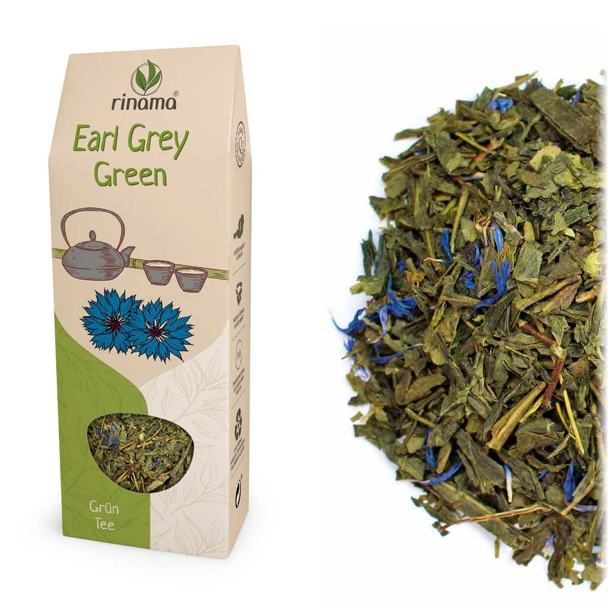 Earl Grey green 85 g/Pkg aromatisierte Grünteemischung 869CF7CF-4909-40B9-9CD3-C310402C6BFC.jpg