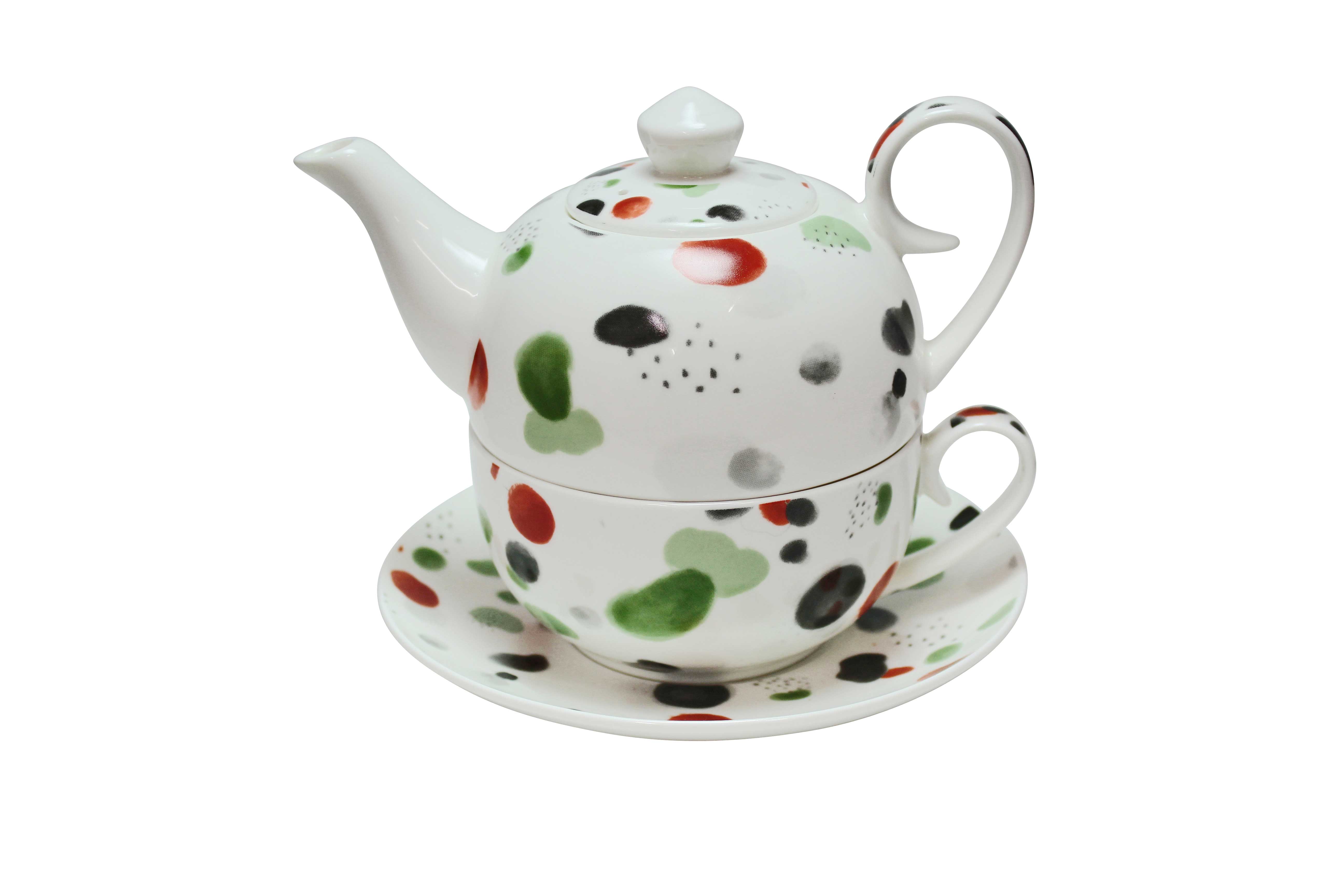 Tea for one Brillantporzellan -Iglu- Dekor color dots 23039773-C724-47E7-882F-F4A8A2BA5FA6.jpg