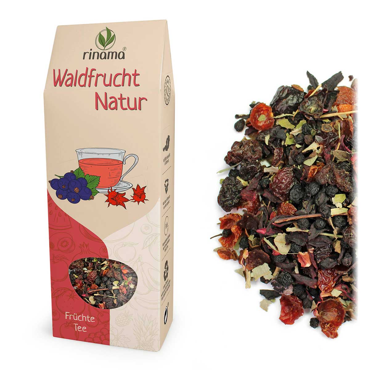 Waldfrucht Natur 100 g/Pkg naturbelassene Früchteteemischung 20A6BDCB-9A08-4740-8591-30ACC3B107B2.jpg