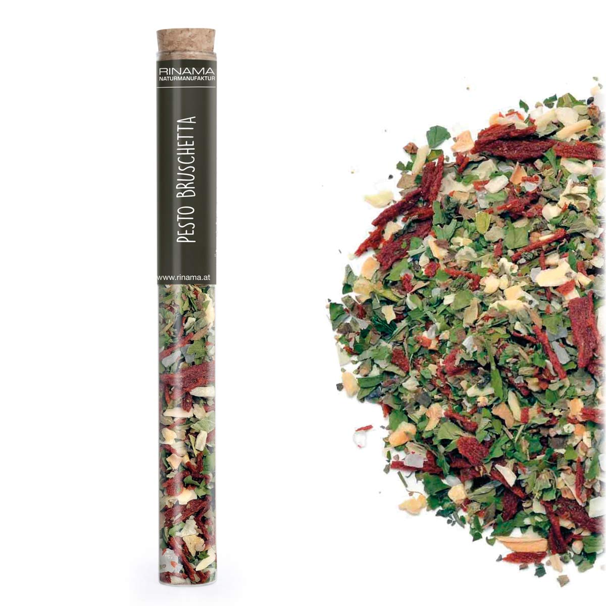 Pesto Bruschetta 13g/Glaszylinder naturbelassene Gewürzmischung B874CF39-EA02-493D-A791-EC402E994BAE.jpg