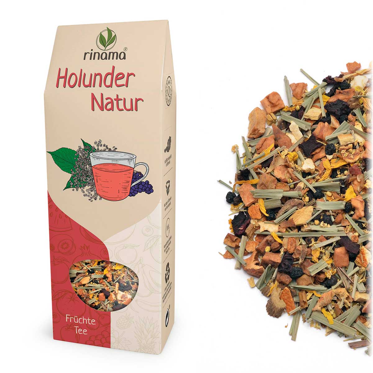 Holunder Natur 100 g/Pkg naturbelassene Früchteteemischung 3A085F9E-BC76-402F-8450-6A24A7EDA50F.jpg