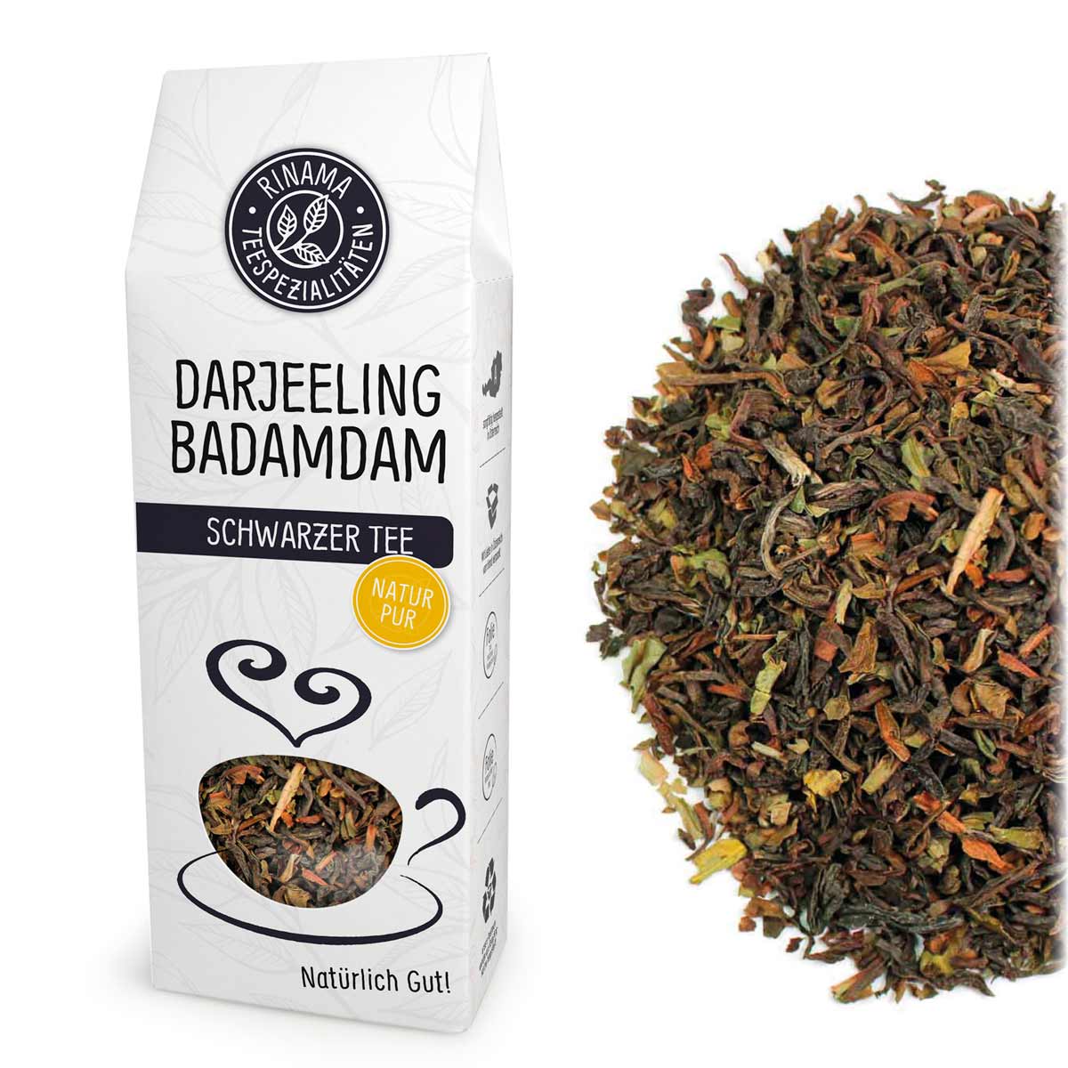Darjeeling Badamdam 90 g/Pkg naturbelassener Schwarztee 5BCAAED7-8FA8-426A-BFA8-7E52E5C8C807.jpg
