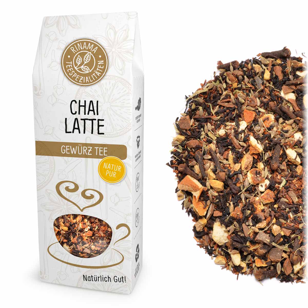 Chai Latte 90 g/Pkg naturbelassene Gewürzteemischung FFA6F3DC-AEC2-4BAB-9147-545C8B91E225.jpg