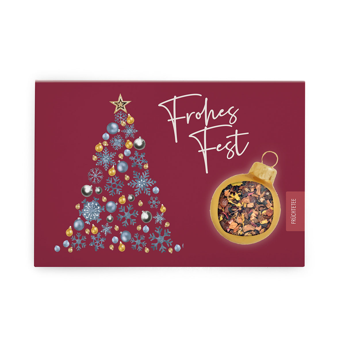 Frohes Fest - Baum - goldene Kugel - Grußkarte Früchtetee 31789439-8971-4610-B53D-C391BA813AC5.jpg