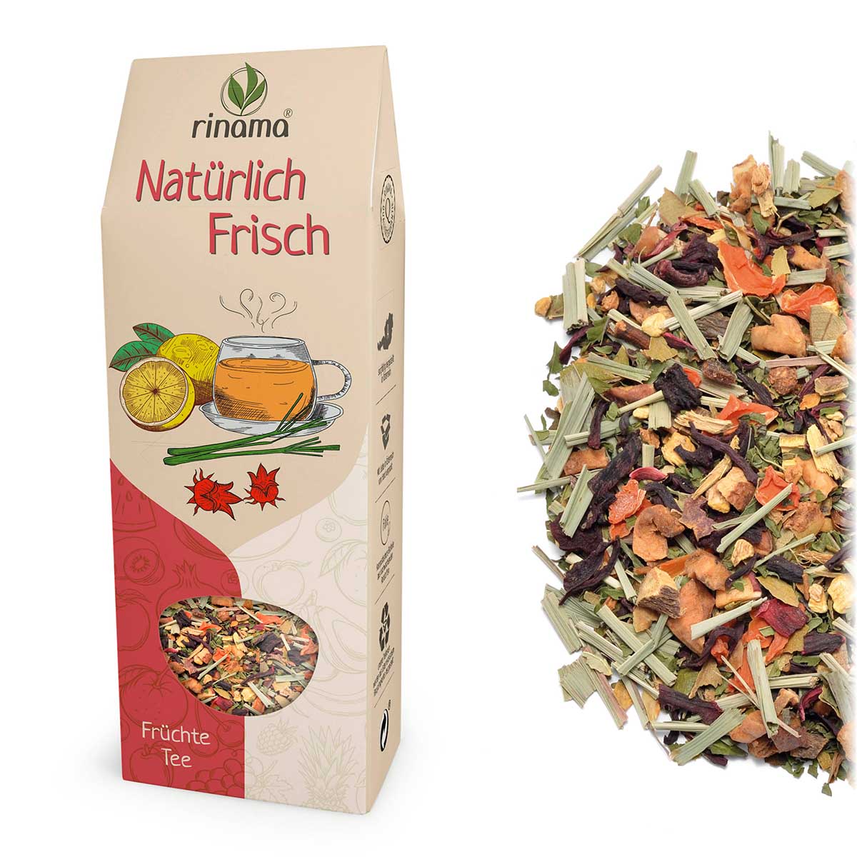 Natürlich Frisch 100 g/Pkg naturbelassene Früchte-/Kräuterteemischung 5E3A86C5-FA06-4ED4-8E6A-0058D501DE38.jpg
