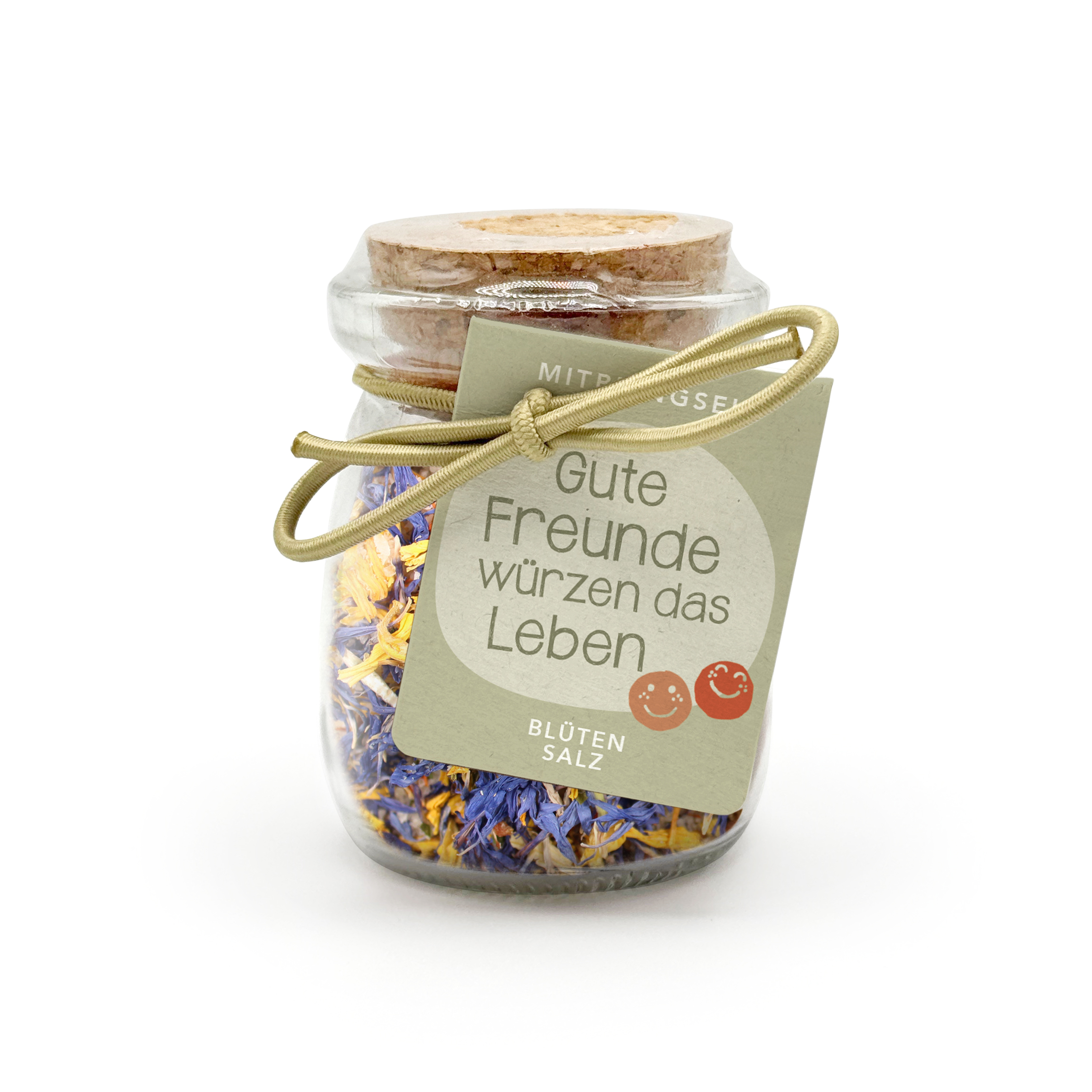 Mitbringsel 
Gute Freunde würzen das Leben
Blütensalz 90g FA6416E6-232F-417F-8346-EEF49FC801F5.jpg