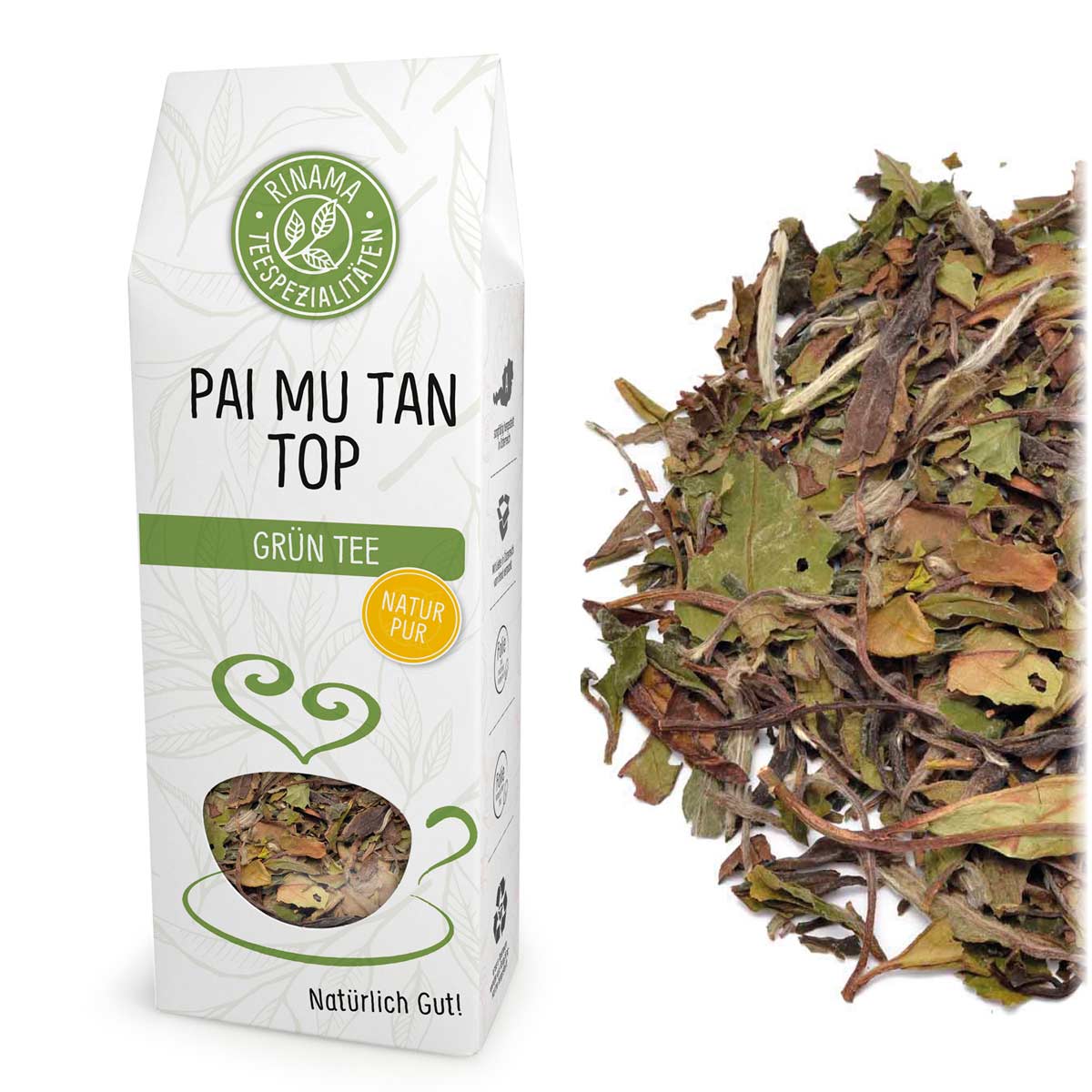 Pai Mu Tan 6901 Fujian 50 g/Pkg naturbelassener Grüntee 769D02B4-6242-4FCC-9475-78F21A57E23A.jpg