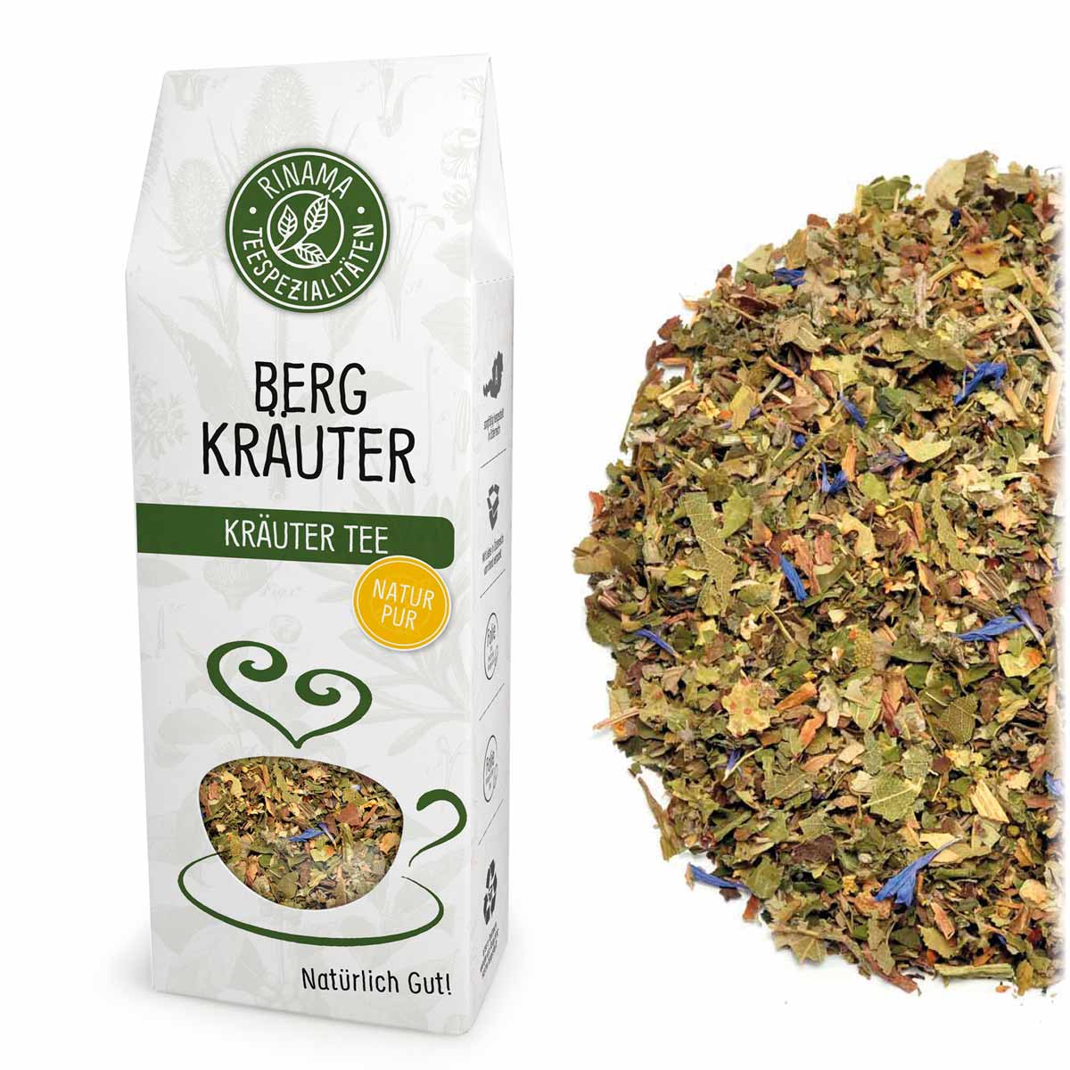 Bergkräuter 50 g/Pkg naturbelassene Kräuterteemischung 2A462E9A-64D3-457D-BF03-03980193AA82.jpg