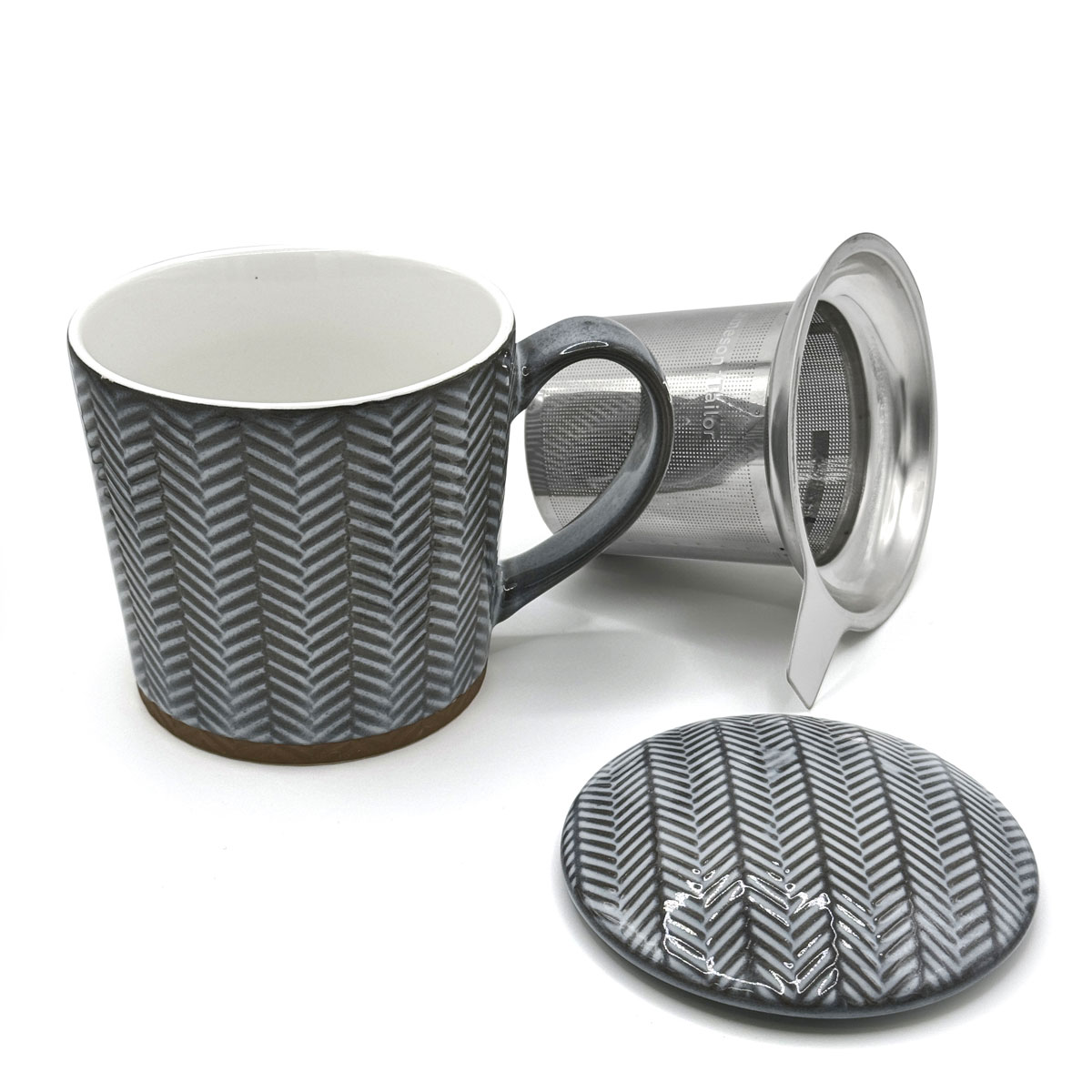 Steingut Kräuterteetasse mit Metallsieb und Deckel 500ml,  Farbe grau F9FA0396-E4B1-4A21-B125-FC404180BD47.jpg